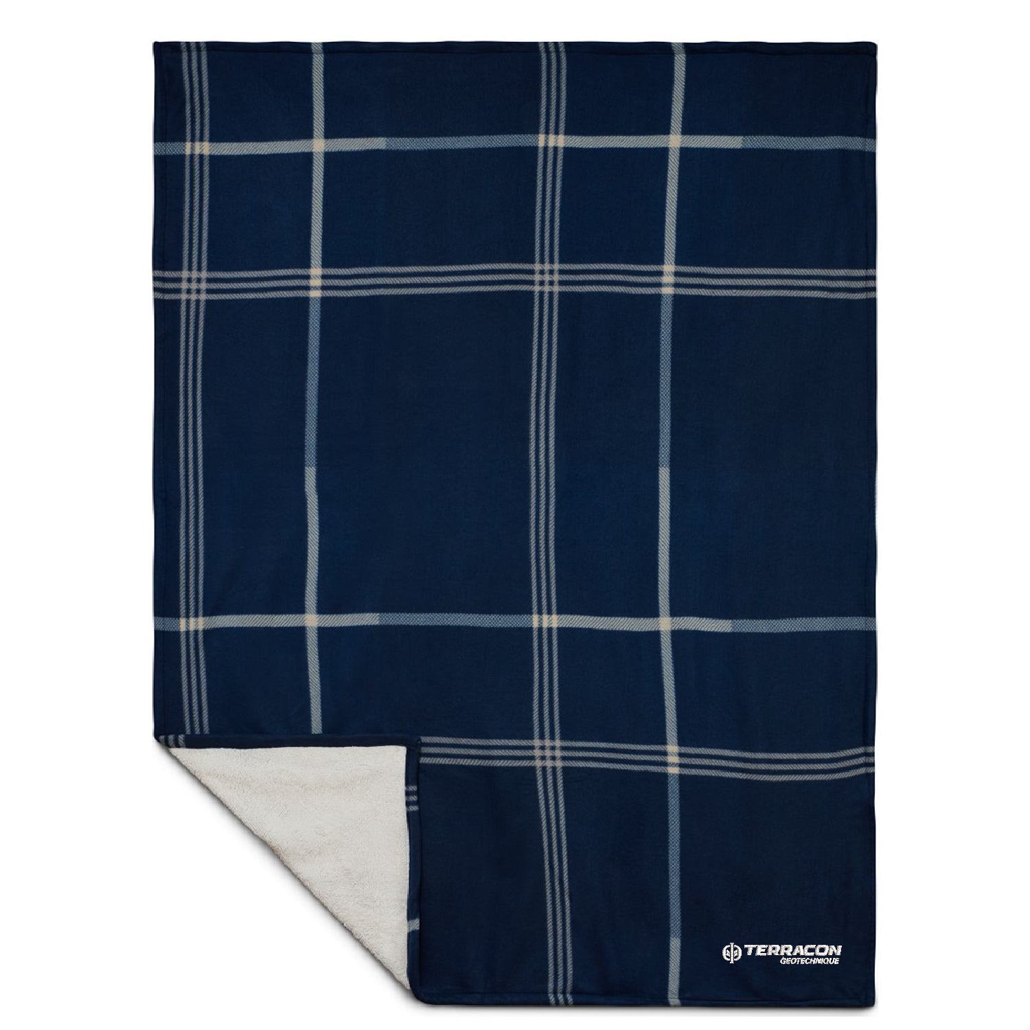 Plaid Fleece Sherpa Blanket