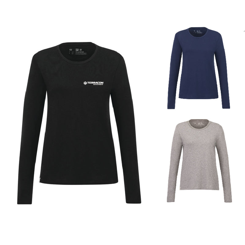 WOMEN'S TENTREE ORGANIC COTTON LONGSLEEVE TEE