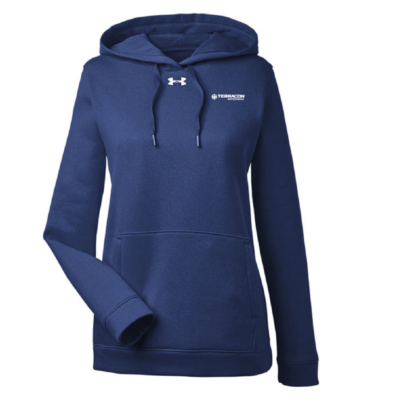 Under Armour Ladies Hustle Pullover Hooded Sweatshirt
